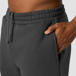 Men Fleece Sweatpants <b>Elastic</b> Waist Side Pockets Casual Midweight Autumn Wear in best sale 2026 - Product Image 5