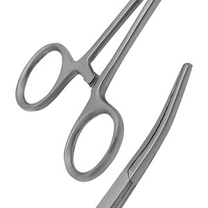 Pinzas Hemostáticas Rochester Carmalt 6.25, Rectas y Curvas, con Dientes Cruzados, Certificación CE para Hospital, Aprobadas por ISO - Product Image 6