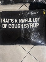 Sweat-shirts pour hommes de haute qualité, 100% coton, style streetwear, tendance hiver, effet délavé à l'acide, motif 'Thats Awful Lot Of Cough Syrup', vente en gros
