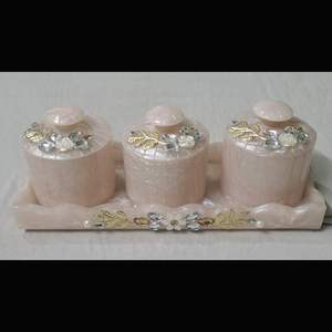 ขวดใส่ผลไม้อบแห้งเรซิ่นอีพ็อกซี่ พร้อมถาดเรซิ่น สินค้าขายดี ขนาดสั่งทำได้ คุณภาพเยี่ยม หรูหรา - Product Image 5