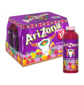 En stock – Boisson fruitée diététique de la collection Premium Arizona US, 22 oz, Punch aux fruits avec sucre, prêt à consommer - Product Image 6