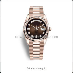 Montre mécanique de créateur de luxe pour hommes Cadran entièrement diamanté Confort <span class=keywords><strong>Acier</strong></span> inoxydable Étanche Mode Original Sport Diver - Product Image 1