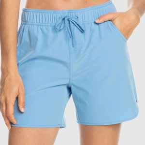 New Collection Women Quick Dry Swim <b>Shorts</b> with Pockets Bottom Drawstring 3D Graphic Beach Boardshorts Casual <b>Short</b> Pants - Product Image 4