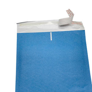 Logotipo personalizado festivo más vendido papel Kraft azul burbuja Mailer envío burbuja bolsa de correo sobre para Zapatos Ropa Navidad - Product Image 2