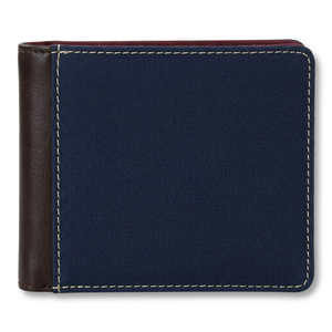 2022 Custom <b>Men's</b> Short Blank Open PU Leather Sublimation Hand <b>Wallet</b> - Product Image 3