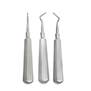 Kit Básico de Elevadores Dentales, Fórceps de Extracción, Instrumentos Quirúrgicos Dentales Manuales de Acero Inoxidable, Certificación CE - Product Image 2