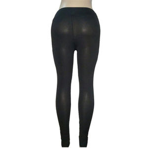 Leggings de sport pour femmes, écologiques, extensibles dans quatre directions, en Spandex/Nylon, effet ventre plat, taille élastique, longueur intégrale, pour yoga et sport - Product Image 4