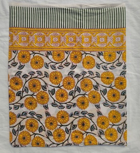 Indian Block <b>Printed</b> 100% Cotton Sarong Summer Scarf Lightweight <b>Extra</b> <b>Large</b> Handmade Beach Cover-Up Multi-Purpose - Product Image 6