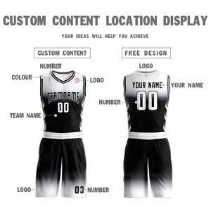 Maillots de basket-ball respirants de haute qualité personnalisables pour hommes, fonction de séchage rapide, design imprimé - Product Image 4