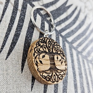 Professional Gear Wooden <b>Key</b> <b>Chains</b> High Quality Wooden <b>Key</b> <b>Chains</b> Laser Cut Style Wooden <b>Key</b> <b>Chains</b> Wholesale Item Wooden <b>Key</b> - Product Image 4