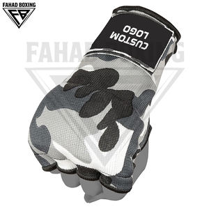 ผลิตในประเทศปากีสถาน ผ้าพันมือสำหรับชกมวย ทำจากยางและผ้าฝ้าย ซับแรงกระแทก ระบายอากาศได้ดี ทนทาน สำหรับการป้องกันในการชกมวย - Product Image 2