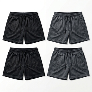 Custom Dynamic <b>Abstract</b> Razor Slash Graphic Mesh Shorts Men’s Athletic Sublimation Basketball Training Shorts - Product Image 2