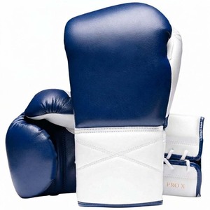 Gants de boxe Fly sur mesure fabriqués en usine, 100% cuir véritable, professionnels, à lacets. - Product Image 4