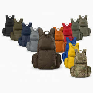 Sac à dos robuste personnalisé 45L, imperméable, pour voyage en plein air, avec plusieurs poches intérieures zippées et compartiments latéraux pour ordinateur portable - Product Image 1