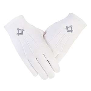 Gants Maçonniques Premium Worthy Matron OES 100% Coton Spandex Couleurs Personnalisées Quatre Saisons Tactiles Durables Respirants Usage Quotidien - Product Image 3