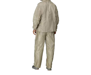 Combinaison de pluie imperméable verte pour homme, ensemble de pluie imperméable pour extérieur, équipement de pluie réfléchissant, combinaison de pluie de sécurité pour femme, vente en gros - Product Image 3
