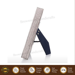 Good Quality Modern Design Wall Decorative Handmade <b>White</b> Antique Color Solid Mango Wood Photo <b>Frame</b> at Low Market Price - Product Image 2