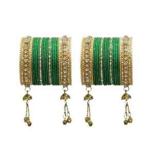 Premium Designer Trendy Islamic Wedding <b>Bangles</b> <b>Set</b> with High Polished Finish Traditional Women's Jewelry - Product Image 2