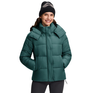Chaqueta acolchada de color sólido, MOQ bajo, chaqueta para mujer, último diseño, abrigo de invierno, chaqueta acolchada a precio económico - Product Image 2
