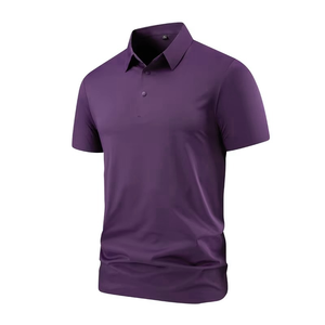 Men's <b>White</b> Short <b>Sleeve</b> Cotton for <b>Shirt</b> Solid Color Casual Breathable Knitted Fabric Regular Fit High Street for <b>Shirts</b> - Product Image 2