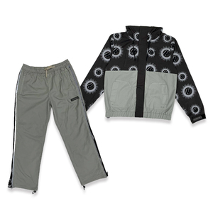 Conjunto Deportivo de 2 Piezas con Sudadera con Capucha y Pantalones Jogger, Unisex, con Logotipo Personalizado, Estampado Animal/Color Sólido, Ropa Deportiva al por Mayor, OEM, ODM - Product Image 1