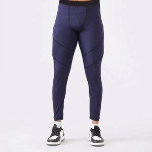 Gym Running <b>Tight</b> Quick-Dry Fitness Moisture-Wicking Athletic Base Layers High-Stretch Fabric Elastic Waist Compression Leggings - Product Image 1