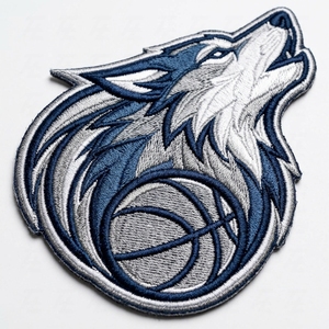 Felpa <span class=keywords><strong>con</strong></span> Cappuccio Blu Navy da Uomo <span class=keywords><strong>con</strong></span> Logo Chevron Wolf e Tasca a Marsupio - Product Image 6