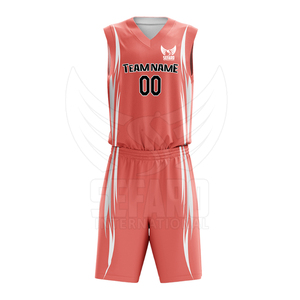 Uniforme de Baloncesto Reversible de Diseño Nuevo, Servicio OEM, Superventas - Product Image 4