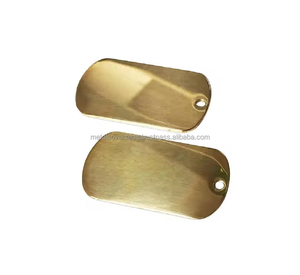 Best Price High Quality Brass Medal Laser Engraved Custom Shape Europe Dog (Set 2)By Metal Overseas - Product Image 6