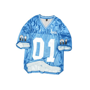 Maillot de football américain tendance en maille respirante, uniforme d'équipe OEM, col en V, léger, pour entraînement et match, fournisseur en gros - Product Image 3