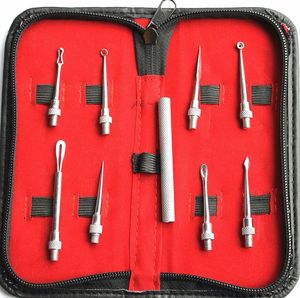 12 pcs <b>Blackhead</b> <b>Extractor</b> and Pimple Popper Kit Vacuum Pimple Remover Tool for Acne Spot Treatment Black Color - Product Image 4