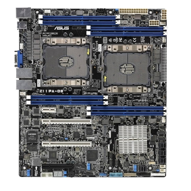 DP LGA3647 Server Motherboard C621 DDR4 8 DIMM SATA3 NVMe M.2 Dual GbE CEB Refurbished/Used