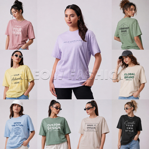 เสื้อยืดโอเวอร์ไซส์ทรงหลวมสำหรับผู้หญิง ผลิตในบังคลาเทศ คุณภาพสูง ผ้าฝ้าย 100% พิมพ์ลาย ยูนิเซ็กส์ สไตล์ลำลอง สินค้าล็อตสต็อกลดราคา - Product Image 2
