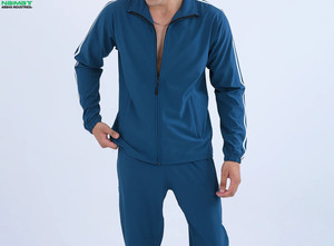 Minimalist Oversized Crewneck Streetwear <b>Tracksuit</b> Men Casual Drop Shoulder Sweatshirt And Jogger Pants Casual Suit - Product Image 2