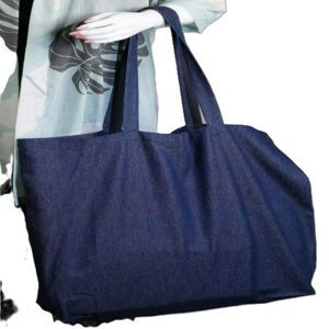 Sac fourre-tout en toile personnalisé avec logo, 100% coton, logo personnalisé pour impression, sac de shopping écologique, sac fourre-tout réutilisable pour femmes - Product Image 6