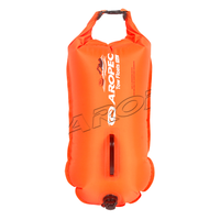 Aropec Sports Corp – Bouée de natation double airbag en nylon imperméable pour la plongée et les sports nautiques toutes saisons 14
