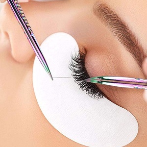 Rainbow Color Professional Stainless Steel Eyelash Tweezer Kit with Custom Logo Durable Tips Reusable Multiple Shapes - Product Image 5