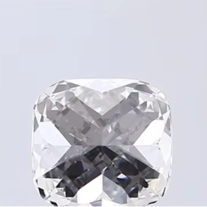 Diamant blanc lâche de 2 carats, couleur E, pureté VVS2, taille coussin, offrant une symétrie de qualité supérieure et un éclat glacé exceptionnel. - Product Image 4