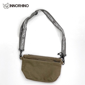 Innorhino กระเป๋าคาดเอวผ้าใบผ้าฝ้ายปรับแต่งได้พร้อมกระเป๋าด้านในมีซิป - Product Image 3
