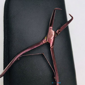 High Custom Private Label Professional Hair Extension Tools Rose Gold Micro Bead Removal Pliers Sustainable Keratin Iron Metal - Product Image 3