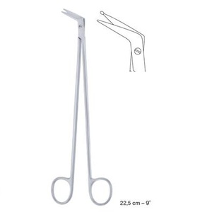 Ciseaux vasculaires Diethrich Gregory, ciseaux Hegermann en acier inoxydable personnalisés, qualité supérieure, coupe super précise, MEDIHEAL SURGICAL - Product Image 6