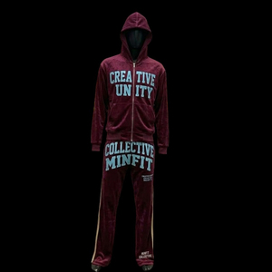 Conjunto Deportivo de Dos Piezas con Cremallera Personalizado para Hombre, Traje de Gimnasio Cómodo para Entrenamiento y Jogging - Product Image 5