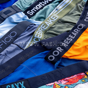 Calzoncillos Bóxer de Algodón para Hombre con Cintura Elástica con Día de la Semana, Ropa Interior, Multicolor, Paquete de 3 Piezas, Lote de Ropa Interior - Product Image 4