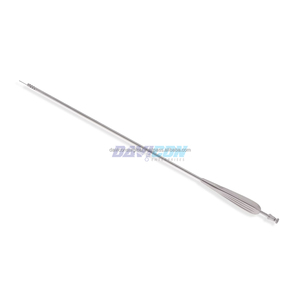 เครื่องมือดูดเสมหะ - ท่อตรงขนาด 5 มม., ด้ามจับแบบ Yankauer, ความยาวใช้งาน 12.5 นิ้ว (32 ซม.), สแตนเลสสตีล, ความยาวรวม 17.75 นิ้ว (45.5 ซม.) - Product Image 3