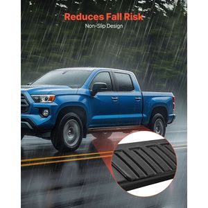 2009-2018 Dodge Ram 1500 cabina equipaggio 2010-2025 Dodge Ram 2500/3500 cabina equipaggio compatibile 6 pollici passi laterali tavole pedane nere - Product Image 6