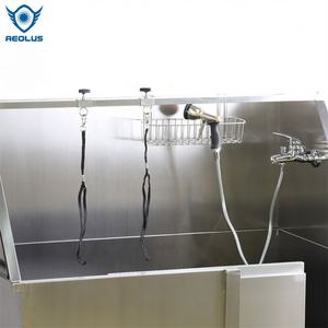 Bañeras de aseo para perros de acero inoxidable a la venta, <span class=keywords><strong>bañera</strong></span> de acero inoxidable pulido artesanal - Product Image 4