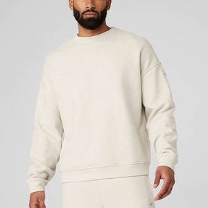 Automne pull léger sweat 100% coton lourd doux polaire avec imprimé graphique hiver hauts sweats à capuche - Product Image 6