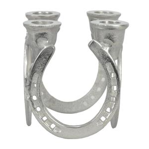 Latest Arrival Horse <b>Shoe</b> Style 4 Arms Candle Stand Handmade Heat Resistance Candle <b>Holder</b> Factory Price - Product Image 2