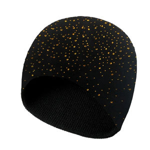 Gorro Unisex con Pedrería, Color Sólido, Tejido, Estilo Casual para Adultos, Circunferencia de Cabeza 56-58CM - Product Image 6