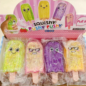 Jouet sensoriel anti-stress QYS Glitter Popsicle Squishy, doux et à récupération lente, pour enfants et adultes - Product Image 6